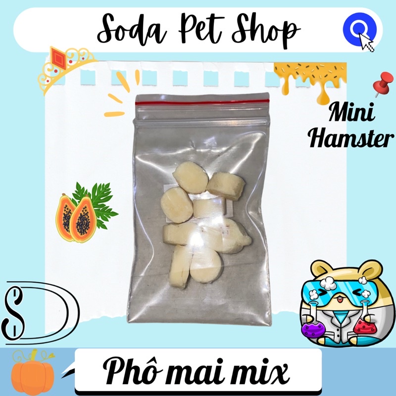 Phô Mai Mix Cho Hamster