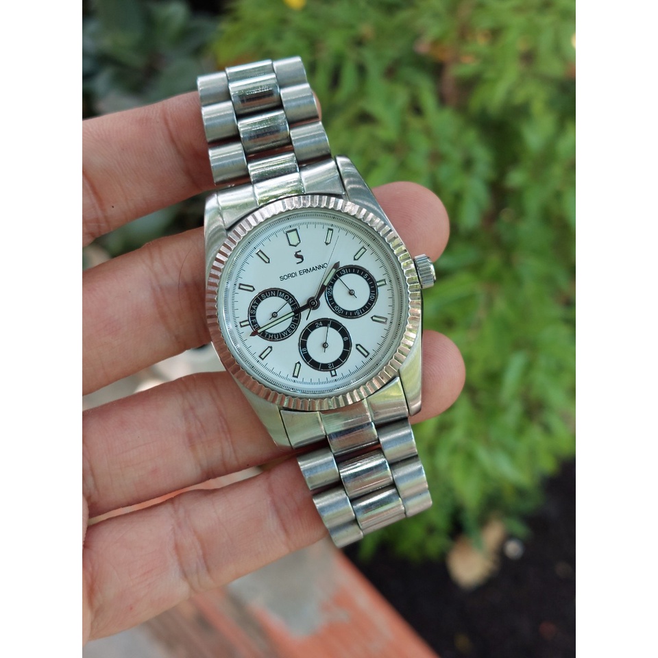 Đồng hồ nam Sordi 6 kim chạy pin hàng Si