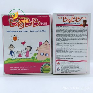 [CHÍNH HÃNG] Cốm BigBB plus hạn chế ốm vặt, trẻ lớn nhanh
