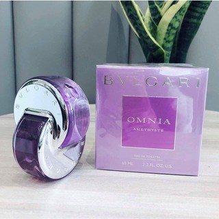 Nước hoa BVL Omnia Amethyste 65ml - XT113 mang phong cách tinh tế, thanh lịch và đầy nữ tính.