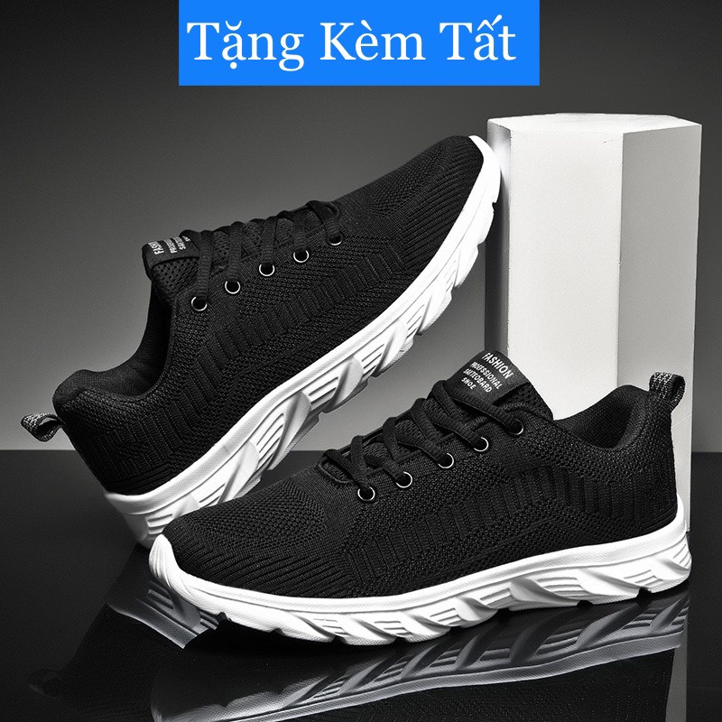 Giày nam thể thao sneaker SHOE đế trắng siêu đẹp