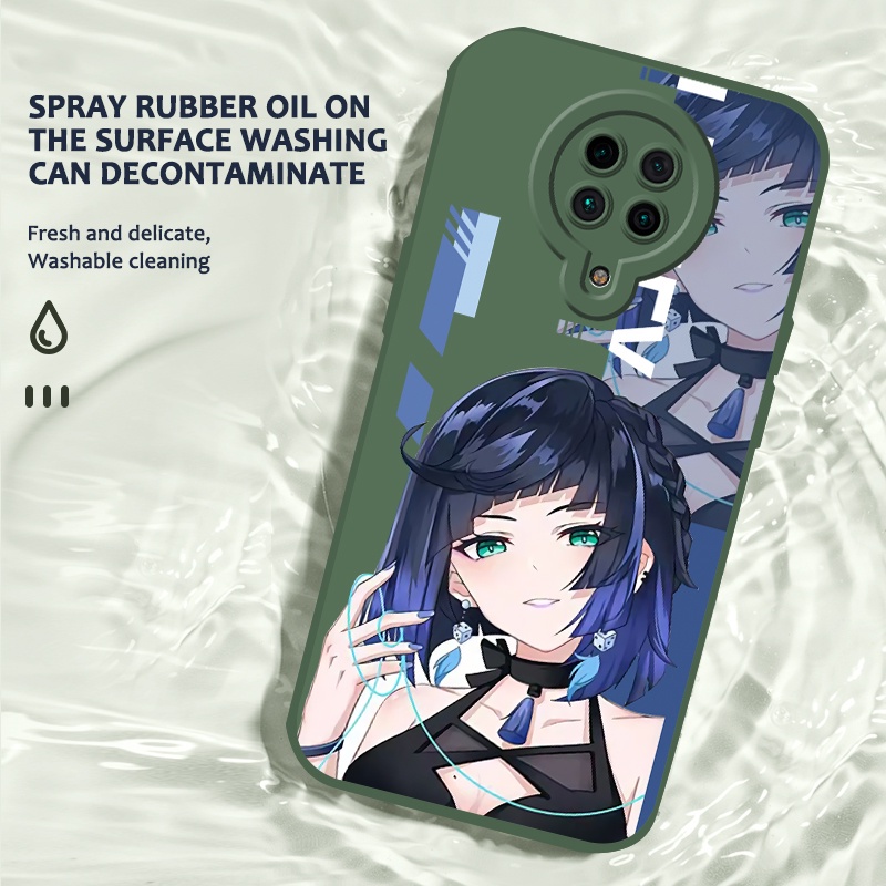 Ốp Điện Thoại TPU Chống Sốc Hình Đôi Mắt Thiên Thần Cho Xiaomi Redmi K30 Pro K30 Ultra K30 Pro Zoom Poco F2 Pro Genshin