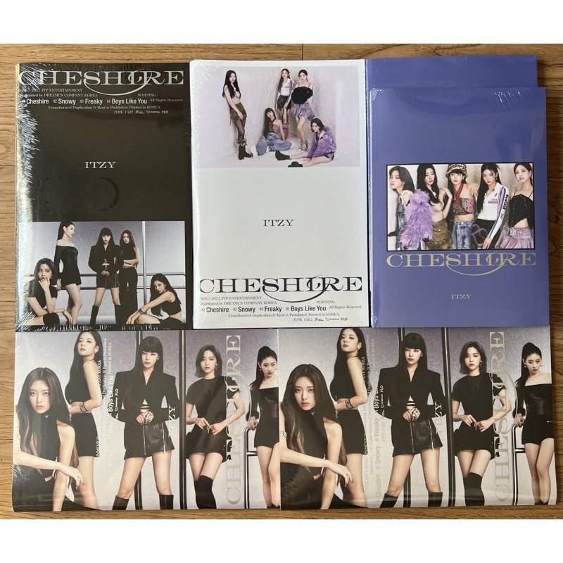 ITZY - bộ album nhạc Cheshire nguyên seal