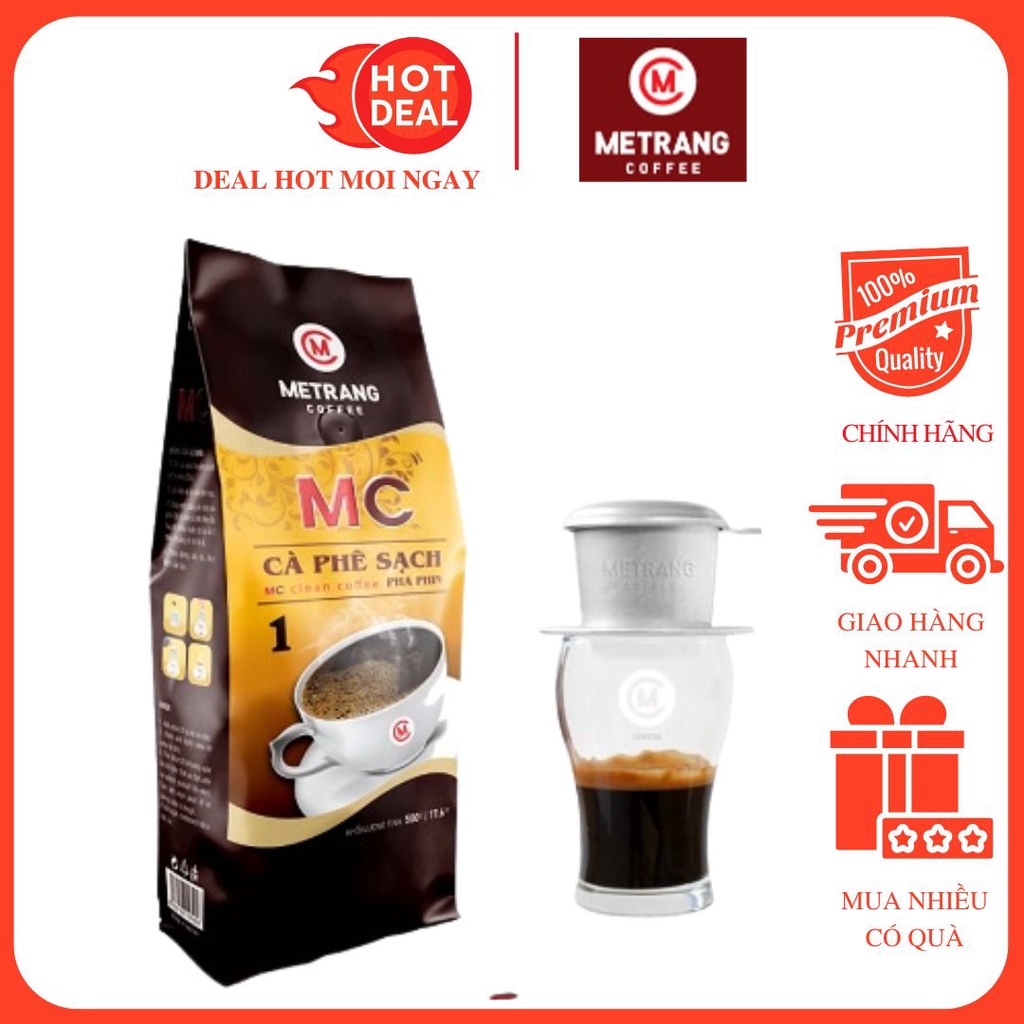 Cà phê Sạch Số 1 Mê Trang MC Gói 500G