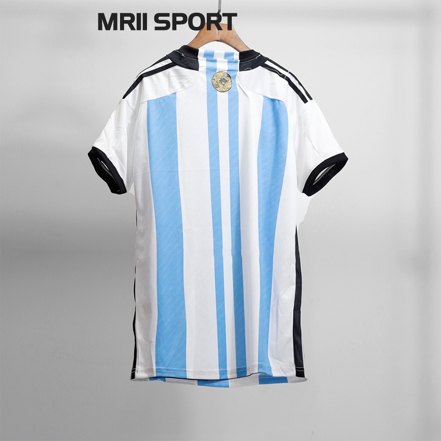 Quần Áo Bóng Đá ARGENTINA 3 Sao  Vải Gai Thái WC 2022 pp Bởi MR11 SPORT