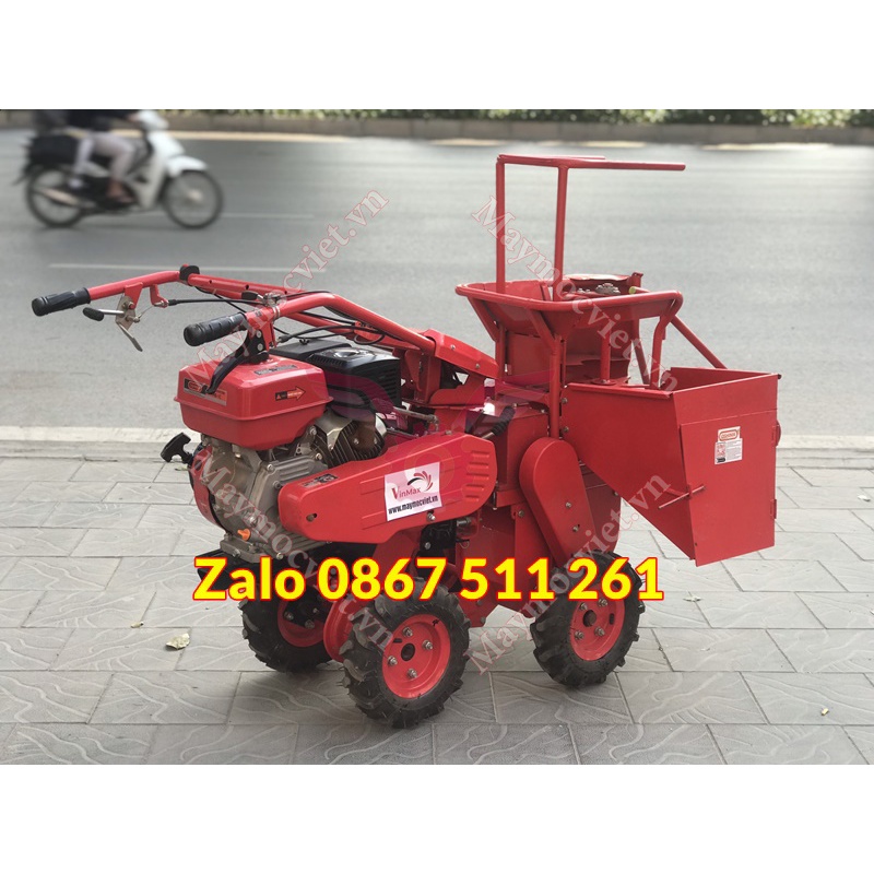 Máy thu hoạch ngô bắp chạy xăng Oshima THB1C