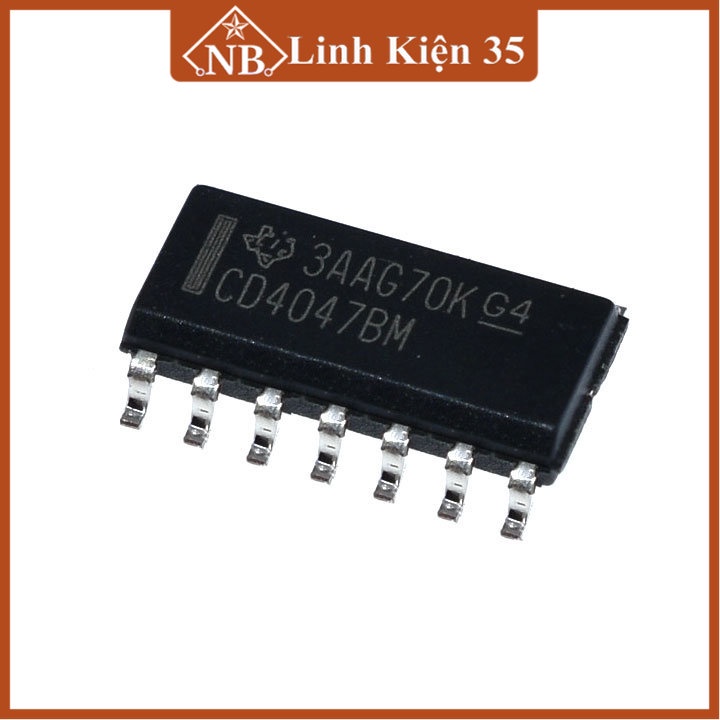 IC chức năng CD4047 chân cắm, chân dán 14P