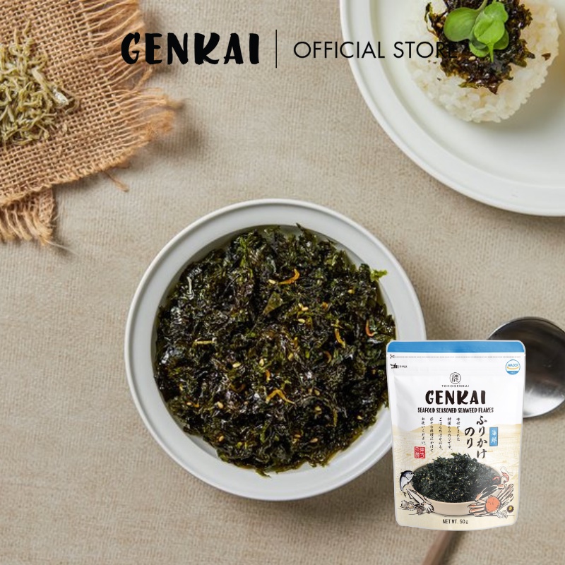 Rong Biển Trộn Cơm GENKAI Hải sản 50g