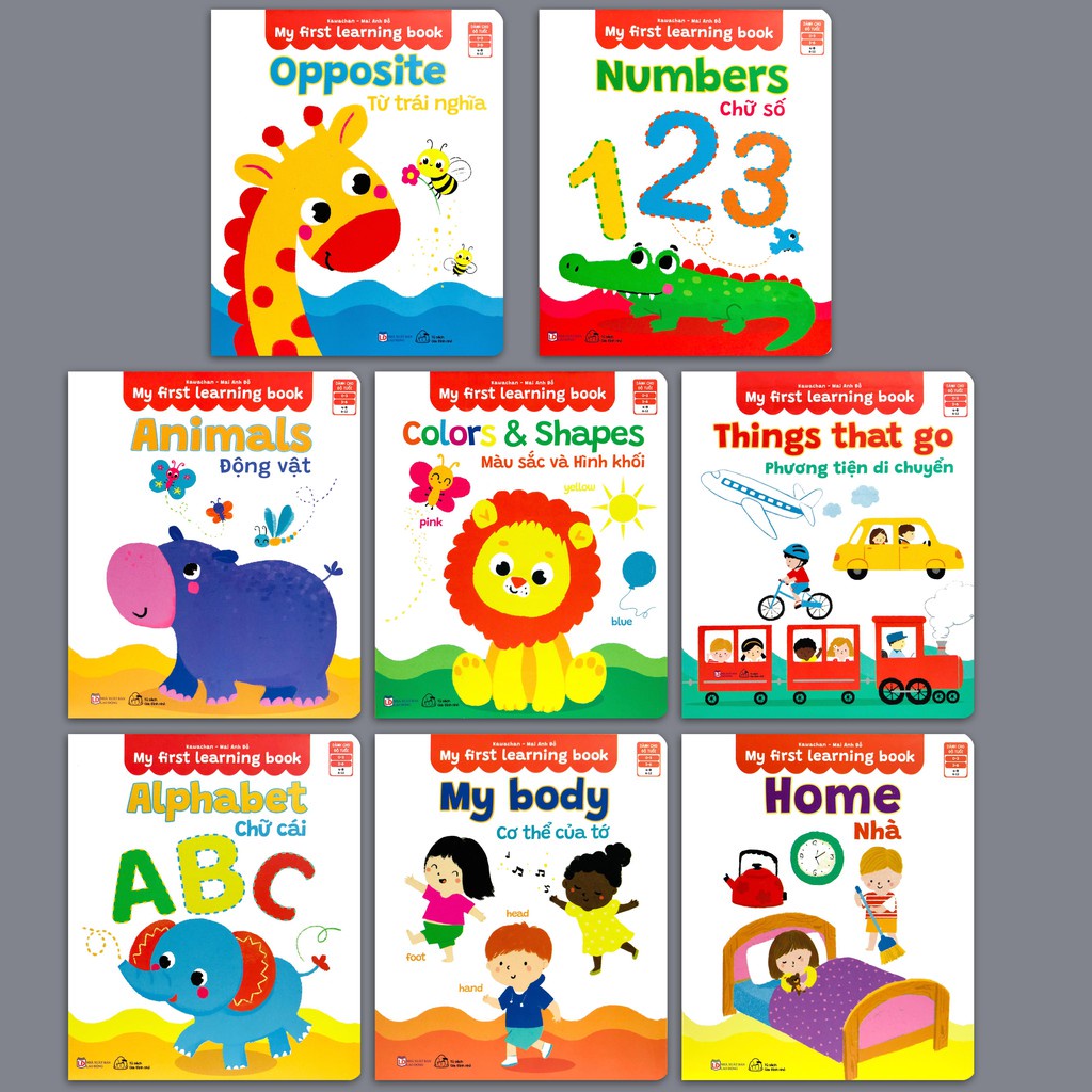 Sách bộ My First Learning Books (8 cuốn)