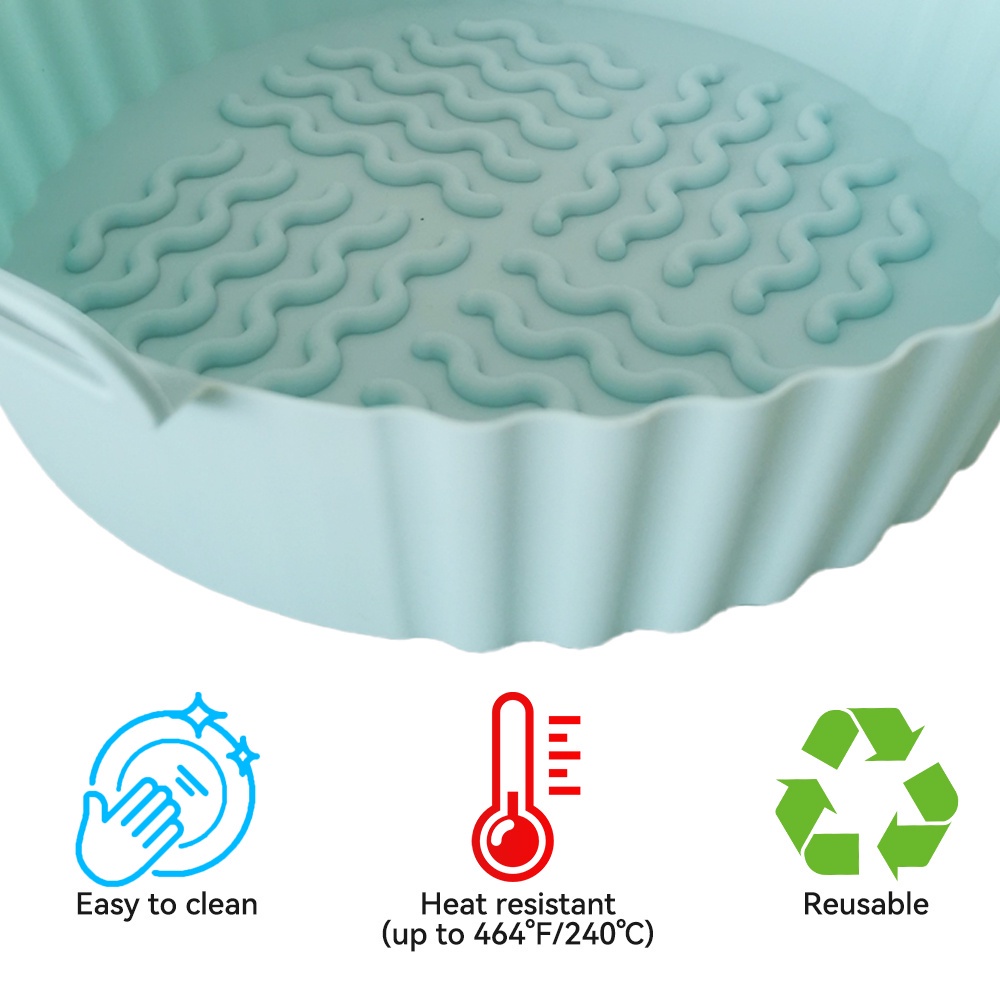 Tấm Lót Nướng Bánh Bằng Silicone Chống Dính Tiện Dụng Cho Lò Vi Sóng
