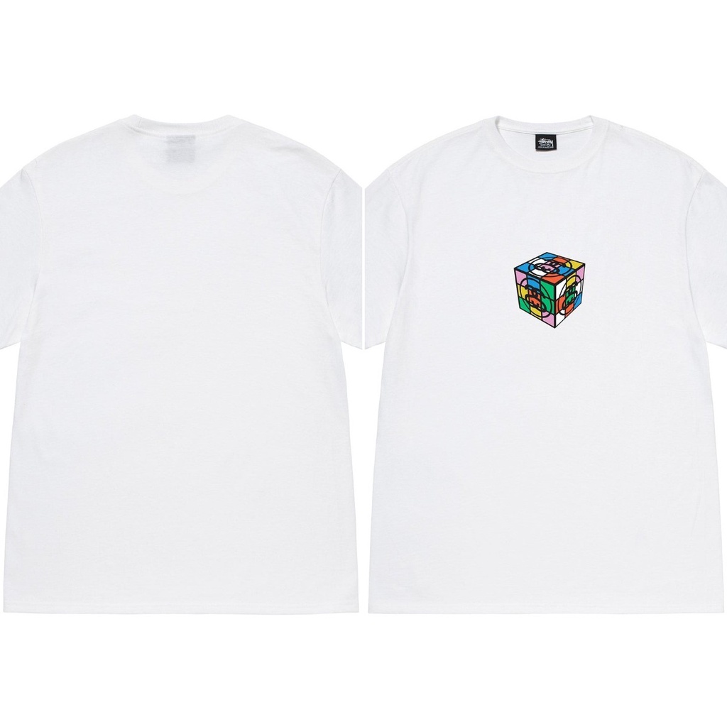 2022 new stussy t-shirt 8 ball fade / how we're livin / points / ants / cube / s talk