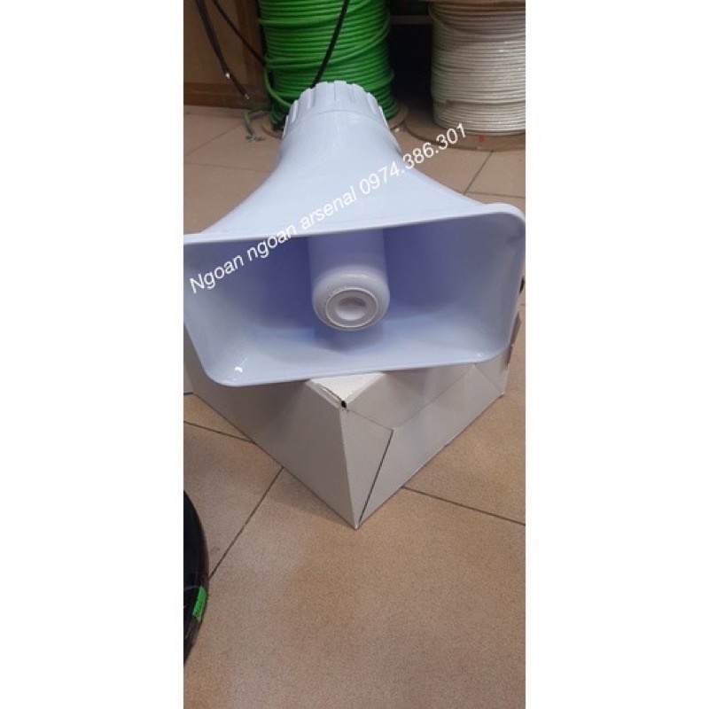 Còi hú báo động công suất lớn 30W 12V 2 âm hàng nhập khẩu