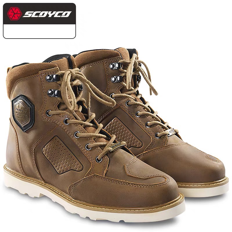Giày bảo hộ moto classic Scoyco MT071