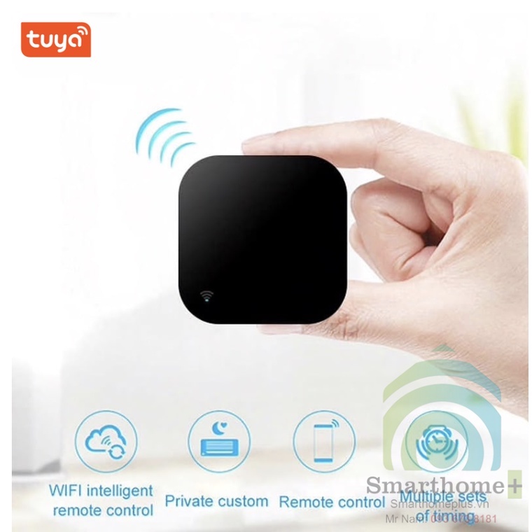 Trung tâm điều khiển hồng ngoại Tuya S06 Wifi IR Remote