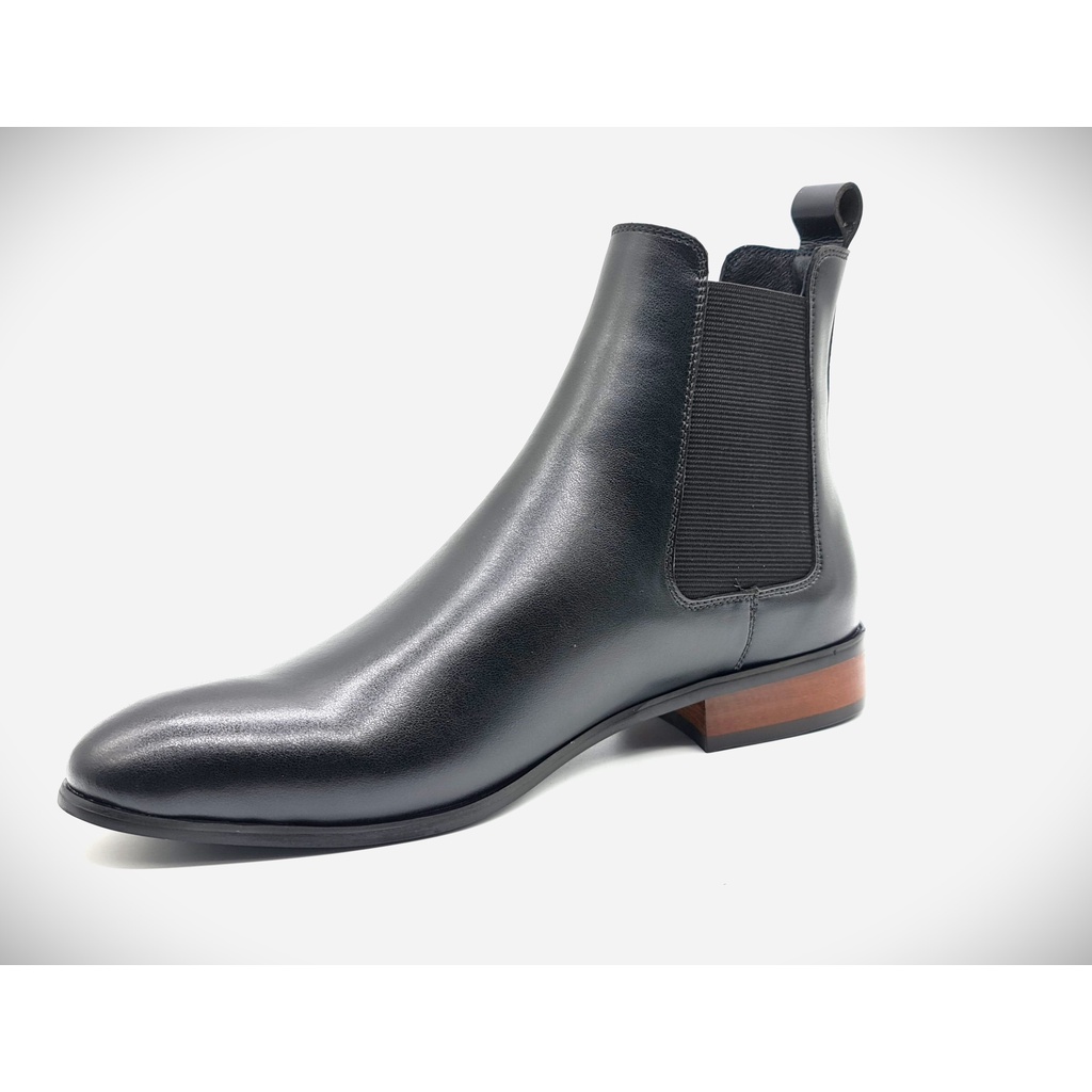 Chelsea boots đế gỗ cao cấp