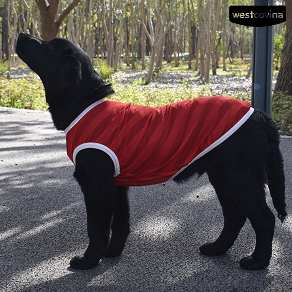 [COD]♘Áo Thun Thể Thao Dạng Lưới Thoáng Khí Cổ Tròn Dành Cho Cún Cưng