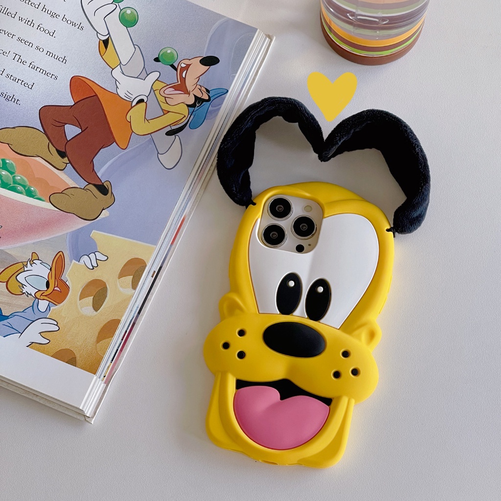 Ôp Điện Thoại Silicon Dẻo Họa Tiết Hoạt Hình Dễ Thương Cho iphone 15 14 13 12 11 pro xr x xs max 7 8 6 6s plus Ốp