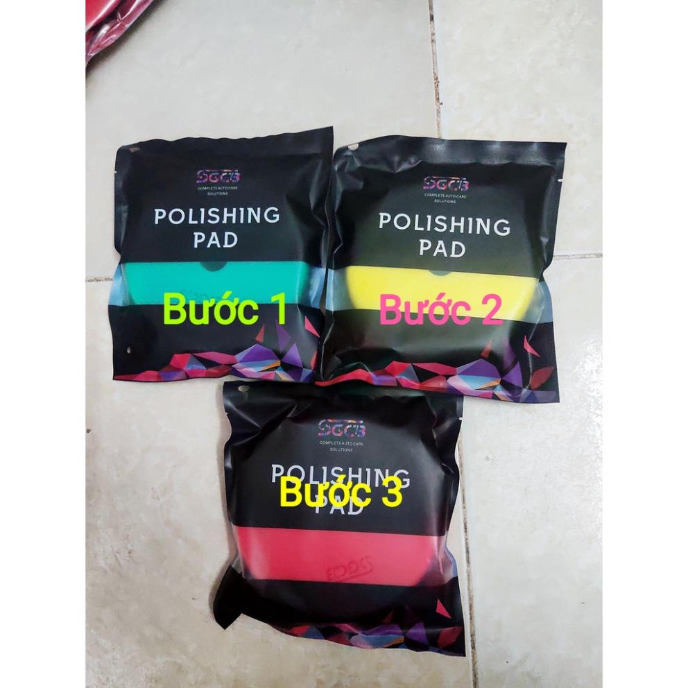 Phớt đánh bóng SGCB 3 bước, 5inch - 6inch
