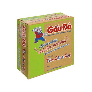 Mỳ Gấu Đỏ Tôm chua cay (Thùng 30 gói)