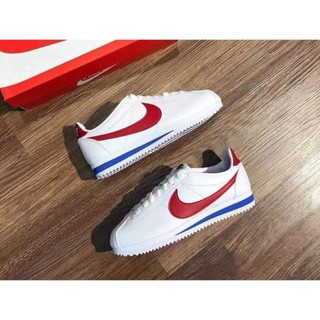 Giày thể thao sneaker Classic Cortez trắng đỏ nam nữ 2020