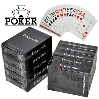 Bài Poker Nhựa Plastic Cao Cấp Đàn Hồi Chống Nước Poker Club