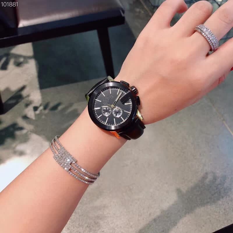 Đồng hồ nam G-chrono YA101.2 , dây da , size 44mm