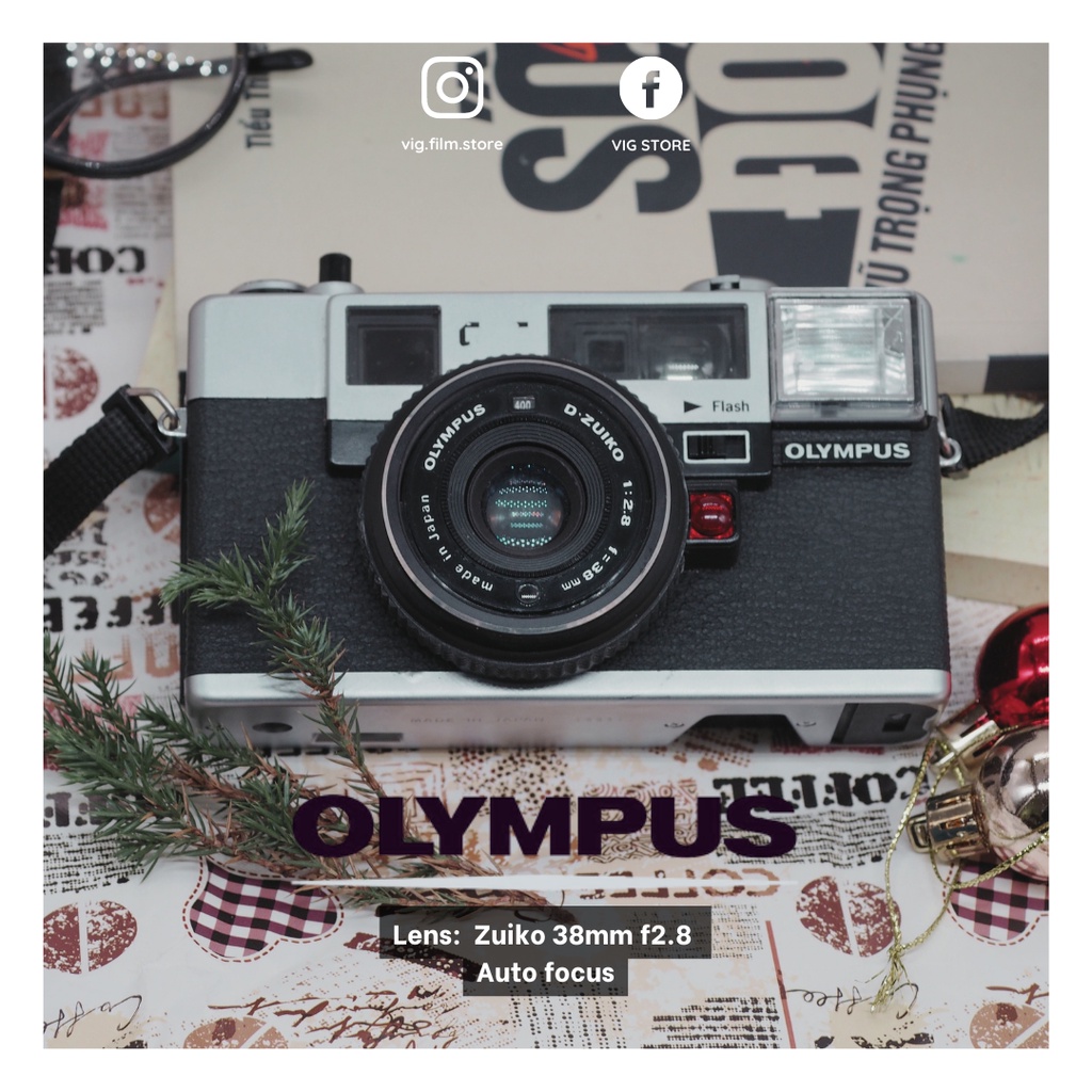 Máy ảnh olympus auto focus