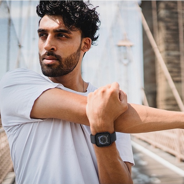 Ốp Bảo Vệ Màn Hình Chống Thấm Nước Cho iWatch Series 8/ 7/6/SE/5/4 Case 41/45mm 40/44mm