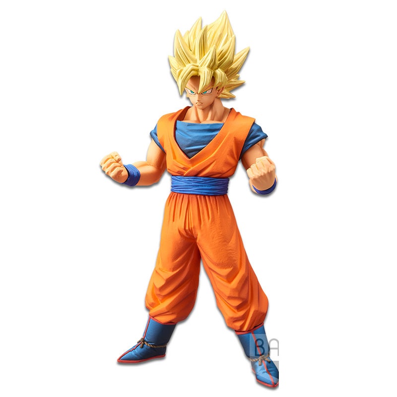 Mô hình Songoku SSJ2 quy môn phái tóc vàng Anime Dragon ball 754 d2 1-7
