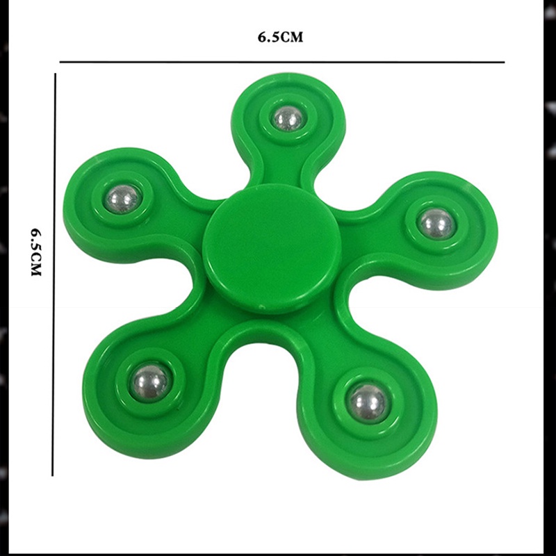 1 Con Quay Đồ Chơi Fidget Spinner MàU SắC NgẫU Nhiên, GiúP GiảM Stress Cho Trẻ Em