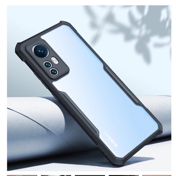 Ốp lưng XUNDD Xiaomi 12 / Mi 12T / 12 Pro Mặt lưng trong suốt, Viền TPU, Chống sốc CHính hãng