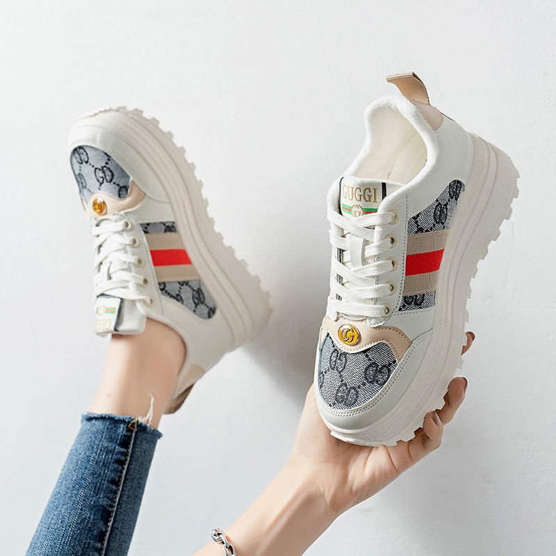 Giày Thể Thao Đế Dày Thời Trang Hè Thu 2022 Phong Cách Mới Cho Nữ