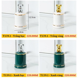 BST Lọ tăm sứ cao cấp