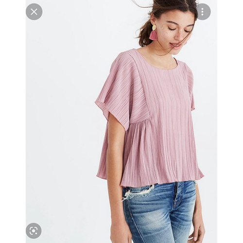 Áo Xếp Ly Nhún Madewell - 4017