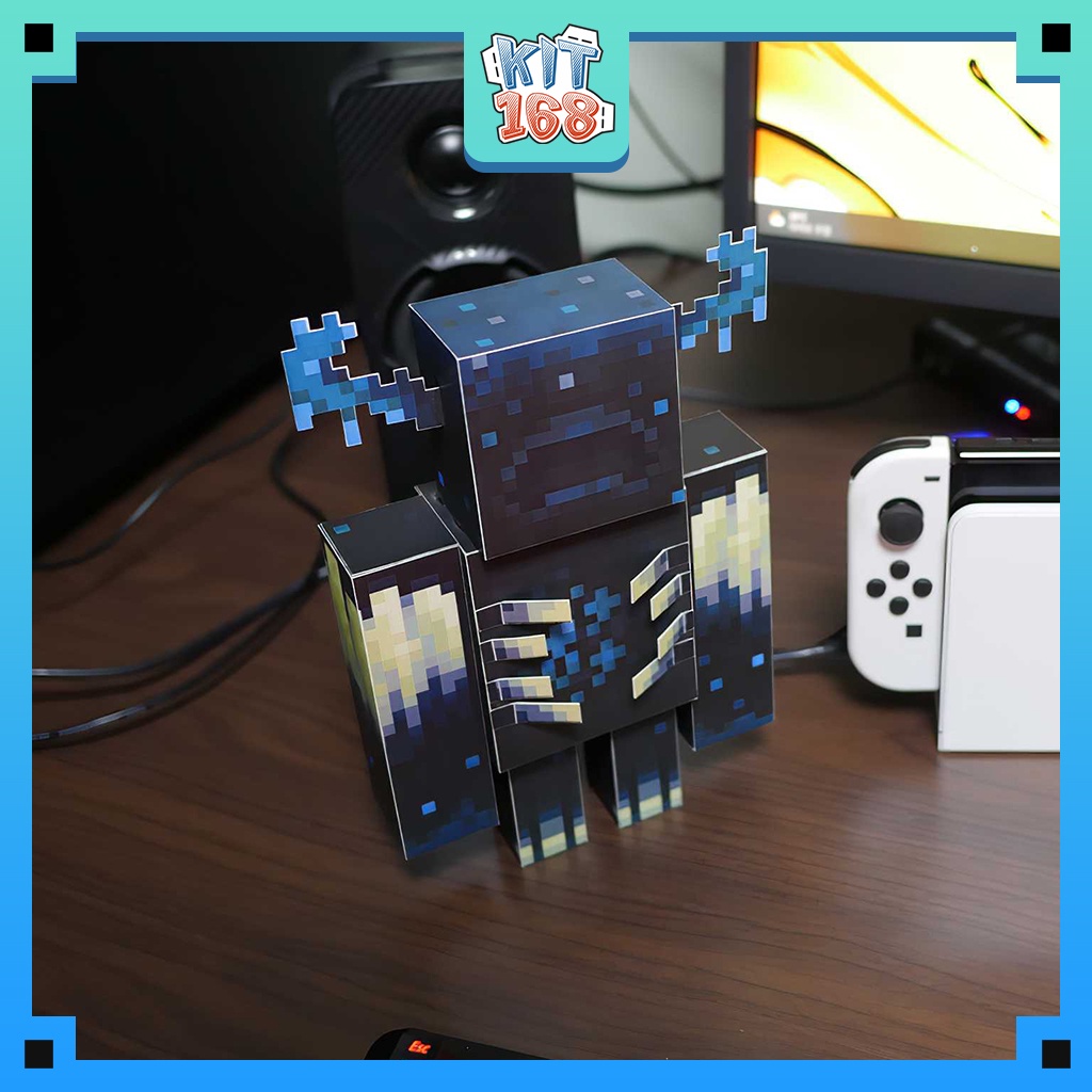Mô hình giấy Big Warden - Minecraft