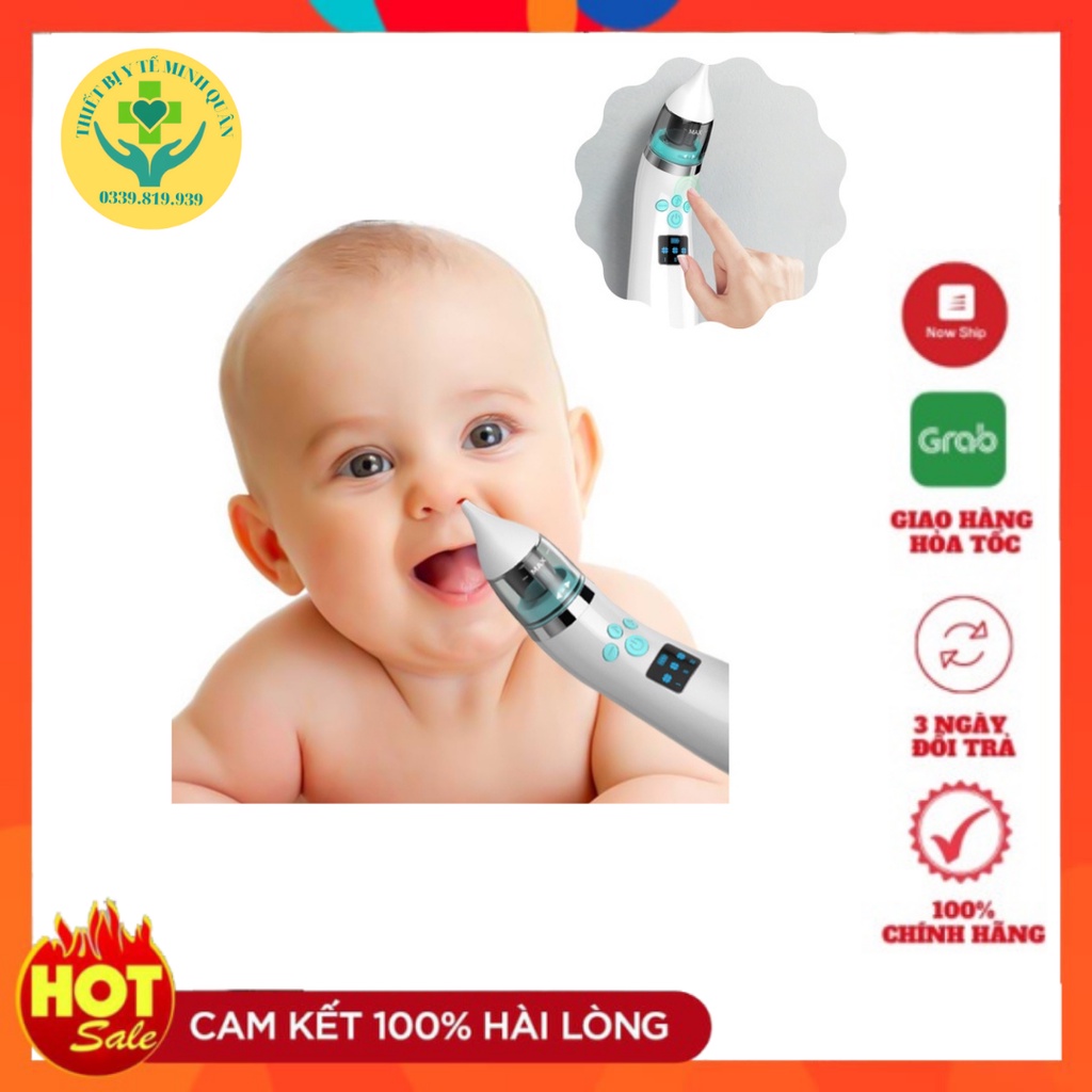 Máy hút mũi cho bé sơ sinh, dụng cụ hút mũi cho bé, đồ dụng cụ rửa mũi cho bé