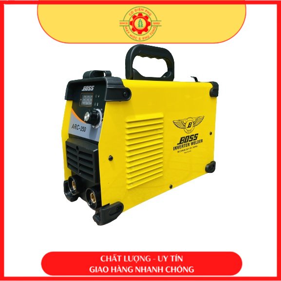 Máy hàn điện tử BOSS ARC 250A | Công suất 250A | Sử dụng que hàn 3,2 - 4.0 ly | Công nghệ Nhật Bản
