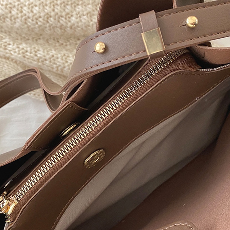 Túi Xách Cỡ Lớn Phong Cách retro Đơn Giản Cho Nữ