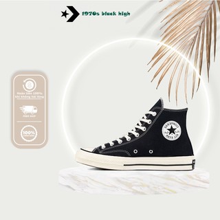 Giày [Chính Hãng] Converse 1970s Đen Cao