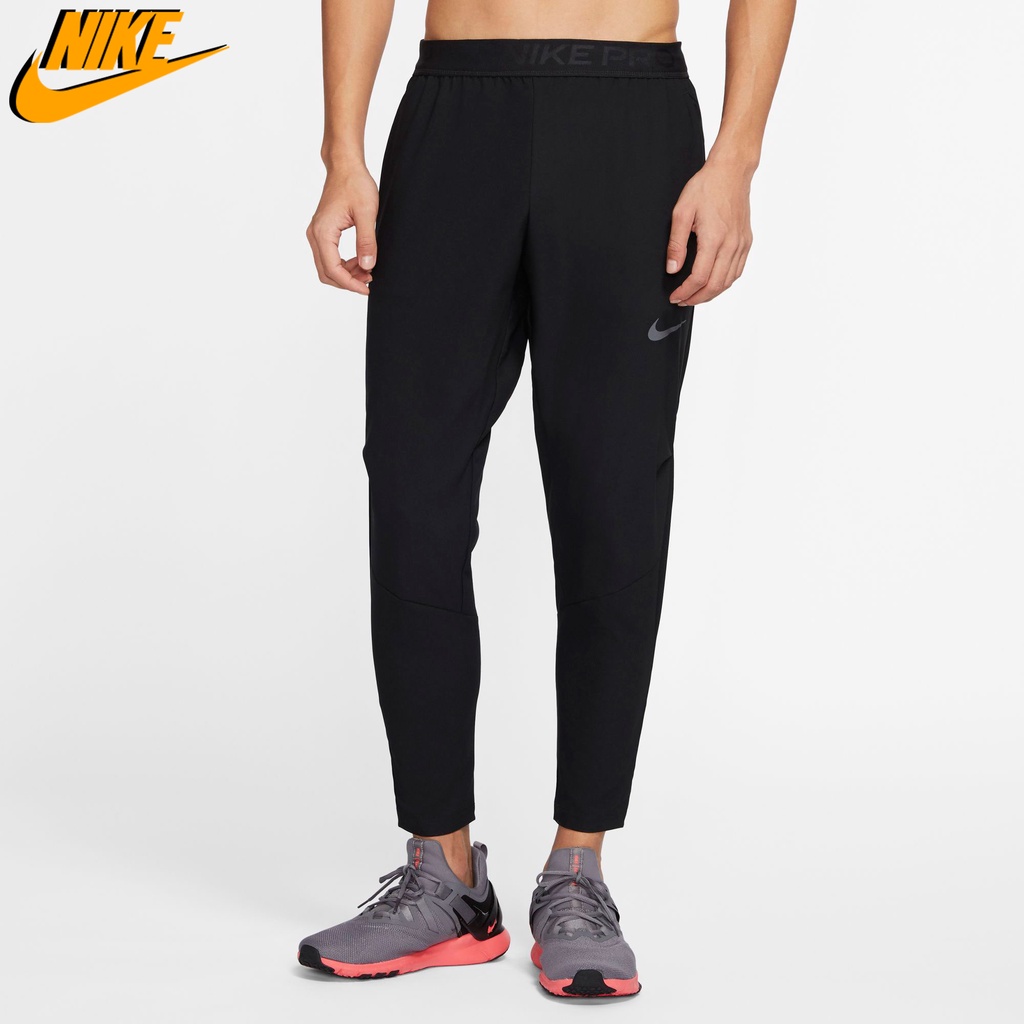 NIKE CHÍNH HÃNG - Quần dài thể thao nam Nike Dri-FIT Flex Men's Training Trouser Authentic - Black