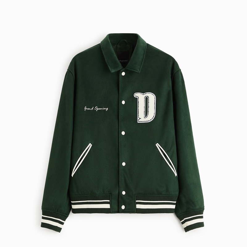 Áo khoác bomber ZA.RA, áo khoác cao cấp nam, thời trang thu đông