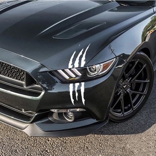 Decal logo tem xe hình MÓNG VUỐT cá tính dán trang trí xe ô tô, xe hơi, xe máy..v..v.. Decal dán xe