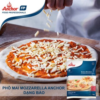 Phô Mai Sợi Mozzarella Anchor 2kg