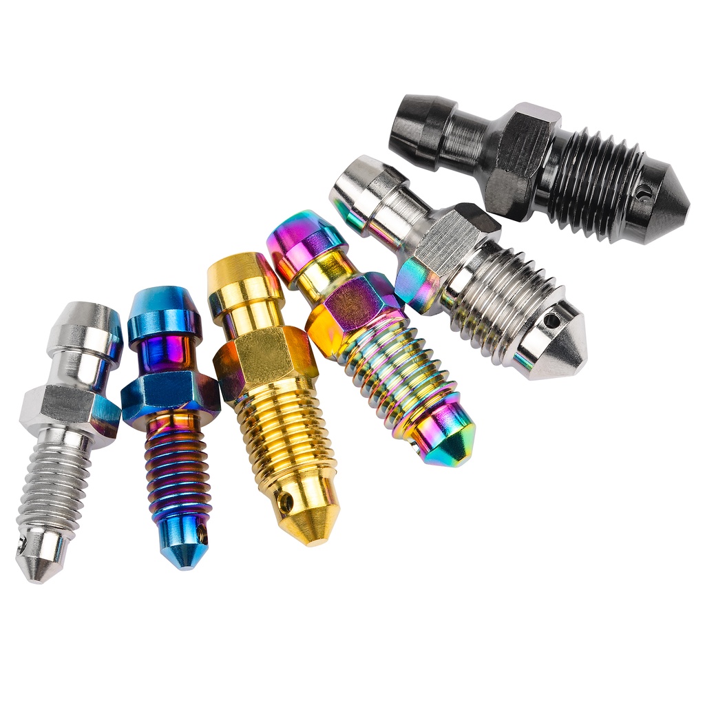 Bu lông titan WANYIFA M6 M8 M10 1.0mm cao 1.0/ 1.25mm cho xe đạp/ xe máy/ xe hơi