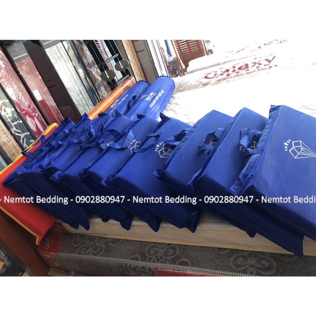 🔥GIẢM5️⃣0️⃣%‼️ Gối cao su Á Châu 100% cao su thật thiên nhiên mẫu oval, gối nằm cao su thiên nhiên 100% siêu đàn hồi_HCM
