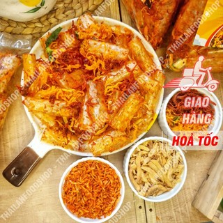 Bánh tráng mix vị bò & gà xâu 10 gói