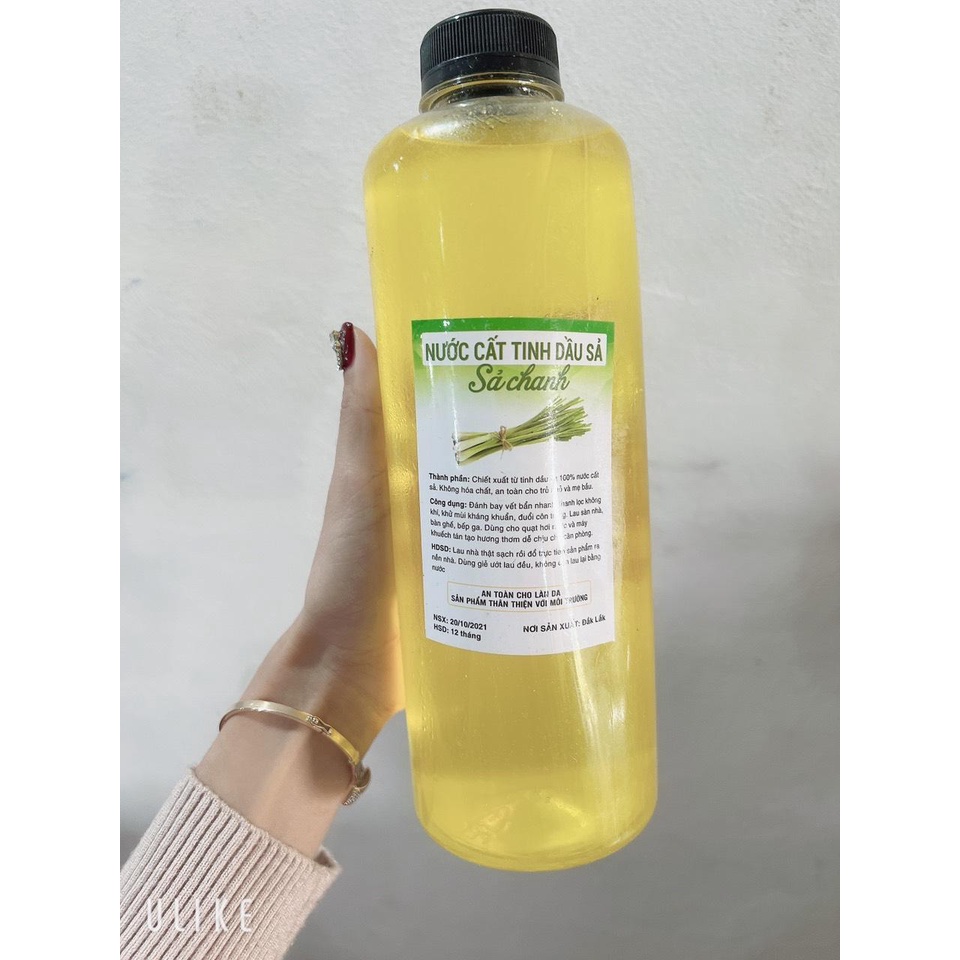 Nước cất tinh dầu lau sàn - Nước cất tinh dầu xả - Khử khuẩn tuyệt đối