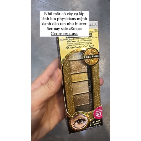 [AUTH BILL MỸ] Phấn mắt nhũ Physicians Formula Smoky Eyes