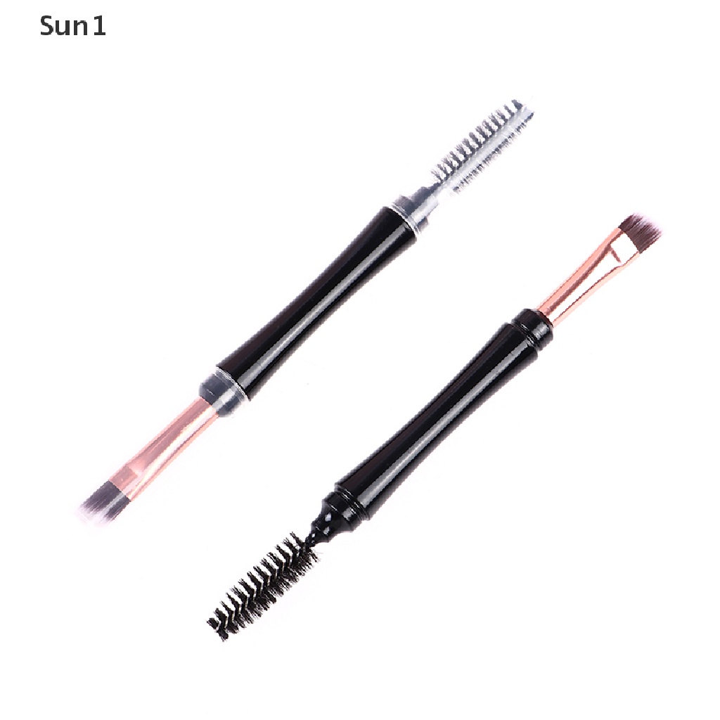 Sun1 &gt; Cọ Trang Điểm Lông Mày Và Lông Mi Thiết Kế Hai Đầu Có Hộp Đựng