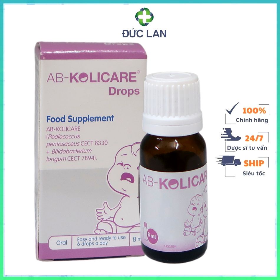 AB KOLICARE - BỔ SUNG LỢI KHUẨN, HỖ TRỢ CẢI THIỆN TIÊU HÓA Ở TRẺ EM.